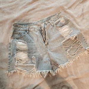 Women-Denim shorts